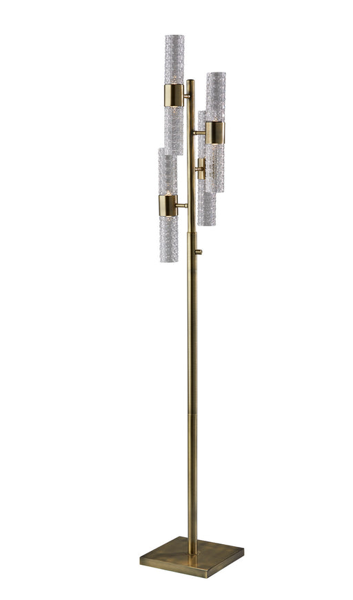 Adesso Home - 3698-21 - LED Floor Lamp - Harriet - Antique Brass