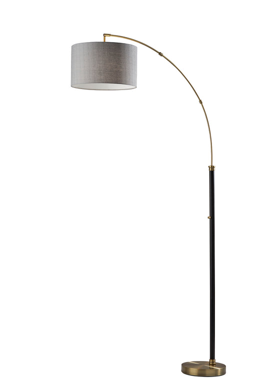 Adesso Home - 4209-21 - Arc Lamp - Bergen - Antique Brass