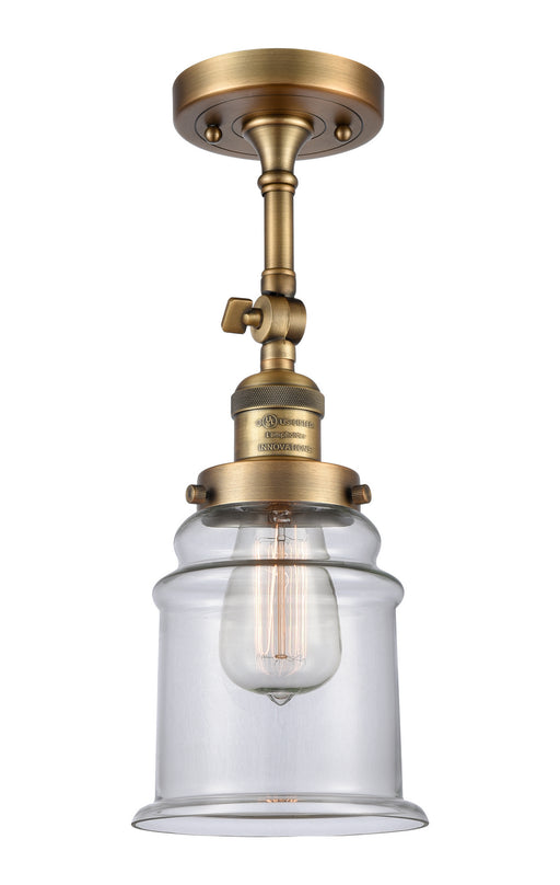 Innovations - 203-BB-G182-LED - LED Wall Sconce - Franklin Restoration - Brushed Brass