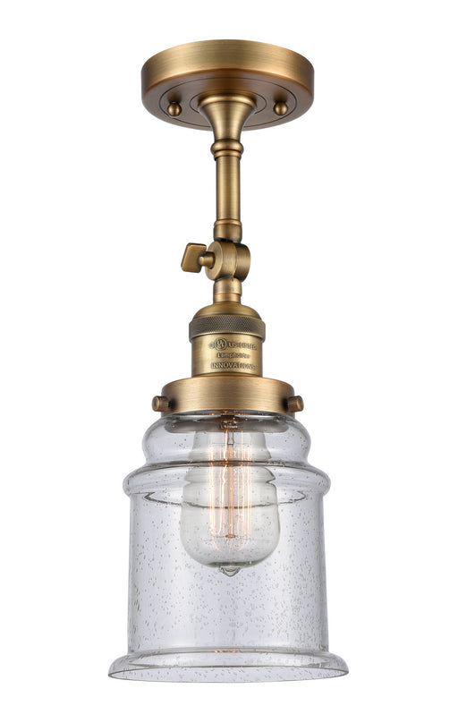 Innovations - 203-BB-G184-LED - LED Wall Sconce - Franklin Restoration - Brushed Brass