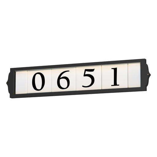 Maxim - 53650BK - LED Address Frame - Address - Black