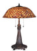 Meyda Tiffany - 74040 - 27.5``Table Lamp - Fishscale - Antique