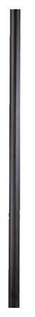 Acclaim Lighting - 3588BK - Smooth Extruded Aluminum Lamp Post - Commercial Grade Direct Burial Post - Matte Black