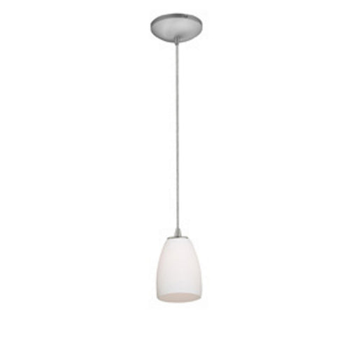 Access - 28069-1C-BS/OPL - One Light Pendant - Sherry - Brushed Steel