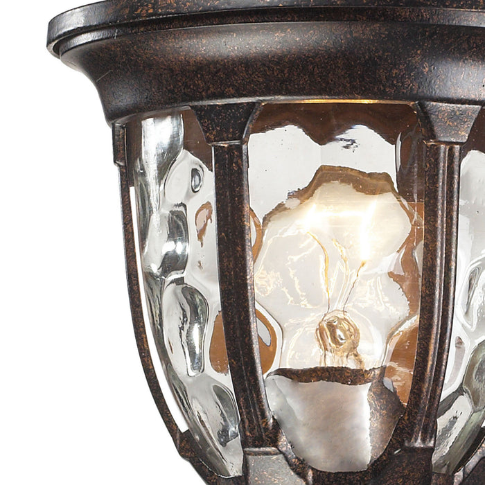 One Light Wall Sconce from the Glendale collection in Regal Bronze finish