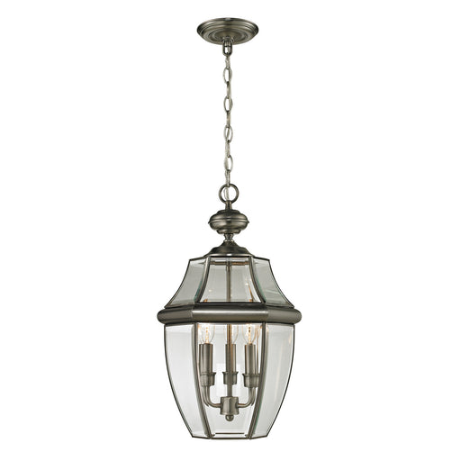 ELK Home - 8603EH/80 - Three Light Hanging Lantern - Ashford - Antique Nickel