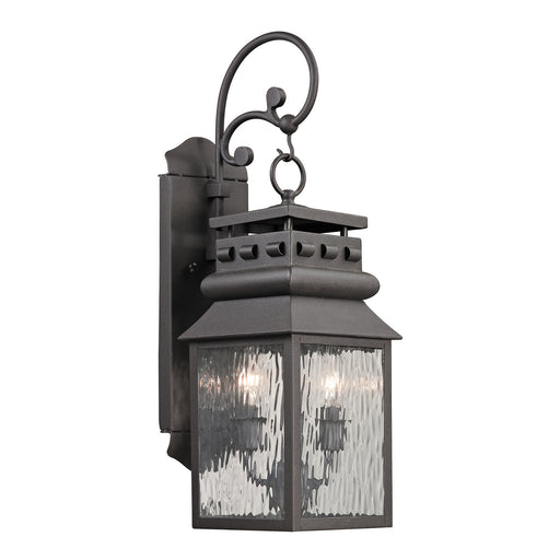 ELK Home - 47065/2 - Two Light Wall Sconce - Forged Lancaster - Charcoal