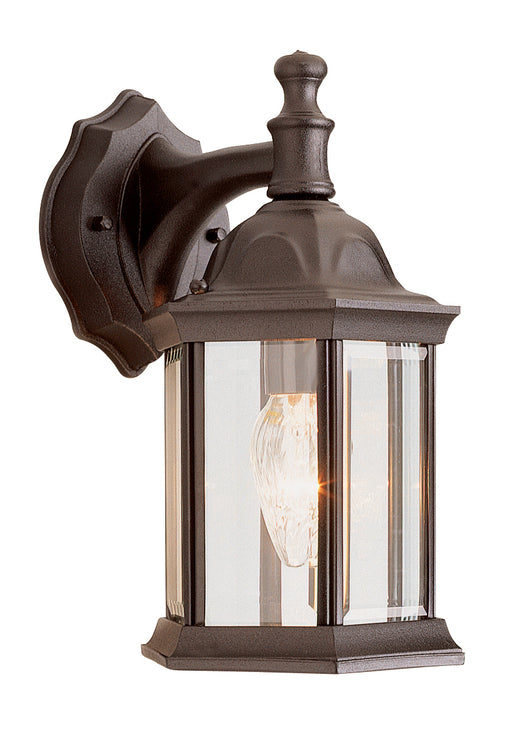 Trans Globe Imports - 4349 RT - One Light Wall Lantern - Cumberland - Rust