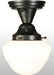 Meyda Tiffany - 142643 - One Light Semi-Flushmount - Revival - Craftsman Brown