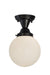 Meyda Tiffany - 143582 - One Light Semi-Flushmount - Revival - Craftsman Brown