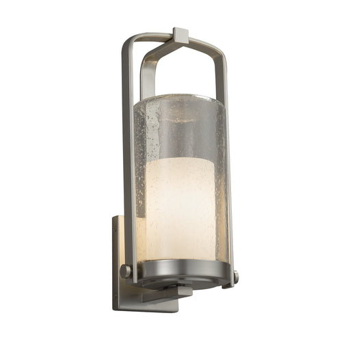 Justice Designs - FSN-7584W-10-OPAL-NCKL - Wall Sconce - Fusion - Brushed Nickel