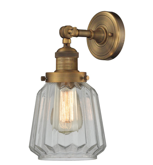 Innovations - 203-BB-G142 - One Light Wall Sconce - Franklin Restoration - Brushed Brass