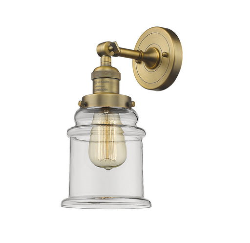 Innovations - 203-BB-G182 - One Light Wall Sconce - Franklin Restoration - Brushed Brass