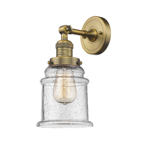 Innovations - 203-BB-G184 - One Light Wall Sconce - Franklin Restoration - Brushed Brass