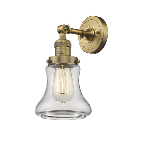 Innovations - 203-BB-G192 - One Light Wall Sconce - Franklin Restoration - Brushed Brass