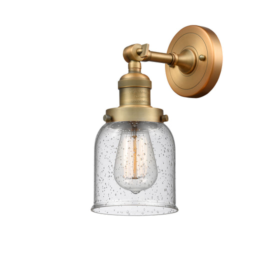 Innovations - 203-BB-G54 - One Light Wall Sconce - Franklin Restoration - Brushed Brass
