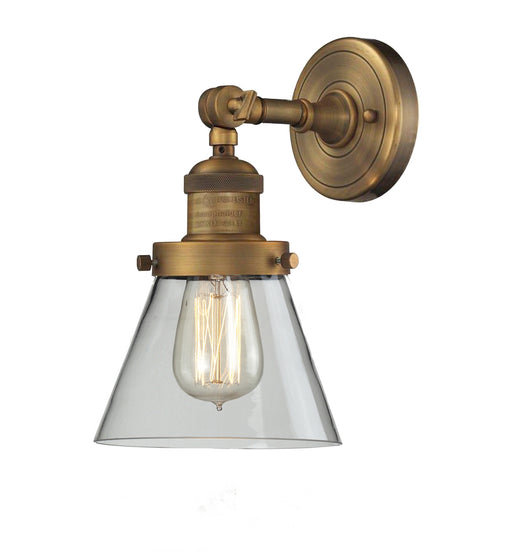 Innovations - 203-BB-G62 - One Light Wall Sconce - Franklin Restoration - Brushed Brass
