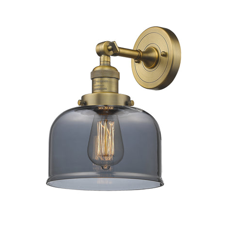 Innovations - 203-BB-G73 - One Light Wall Sconce - Franklin Restoration - Brushed Brass