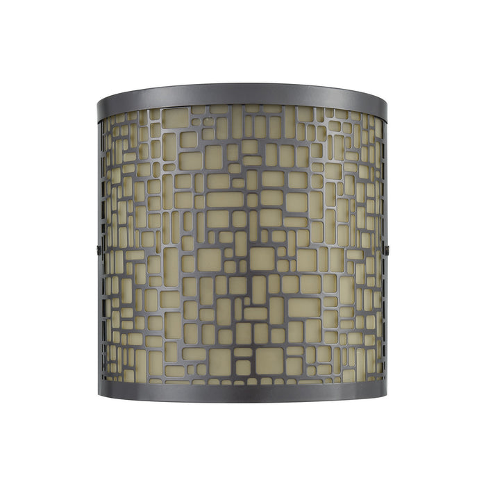 Two Light Wall Sconce from the Hooper collection in Oil Rubbed Bronze finish