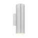 Dals - LEDWALL-A-SG - LED Cylinder Sconce - Satin Grey