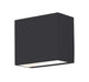 AFX Lighting - DKTW050410L30D2BK - LED Outdoor Wall Sconce - Dakota - Black