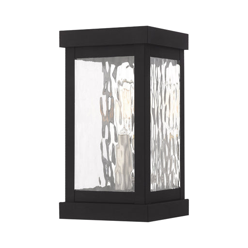 Livex Lighting - 20521-04 - One Light Outdoor Wall Lantern - Hopewell - Black