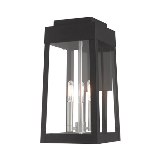 Livex Lighting - 20855-04 - Three Light Outdoor Wall Lantern - Oslo - Black