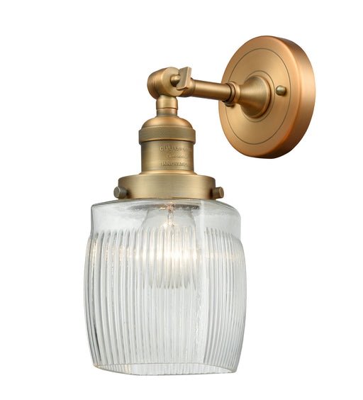 Innovations - 203-BB-G302 - One Light Wall Sconce - Franklin Restoration - Brushed Brass