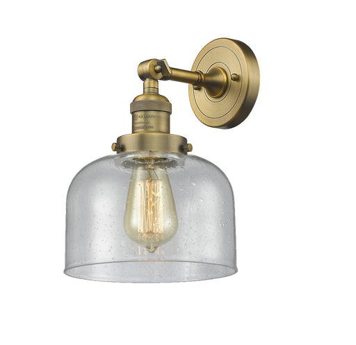 Innovations - 203-BB-G74-LED - LED Wall Sconce - Franklin Restoration - Brushed Brass