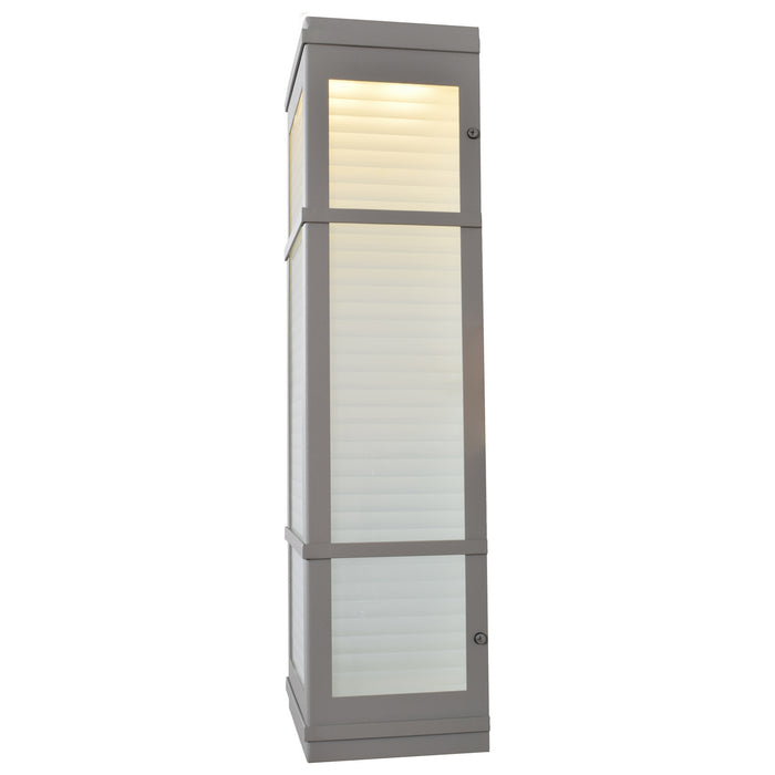 LED Wall Fixture from the Metropolis collection in Satin finish
