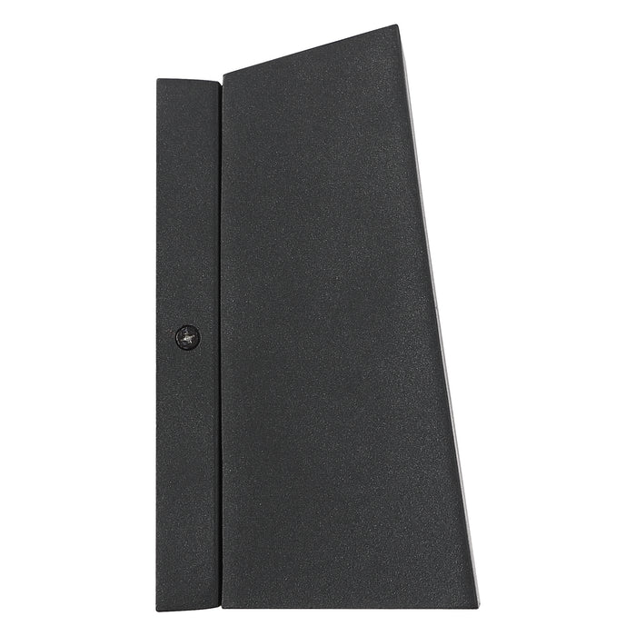 LED Wall Sconce from the Edge collection in Black finish
