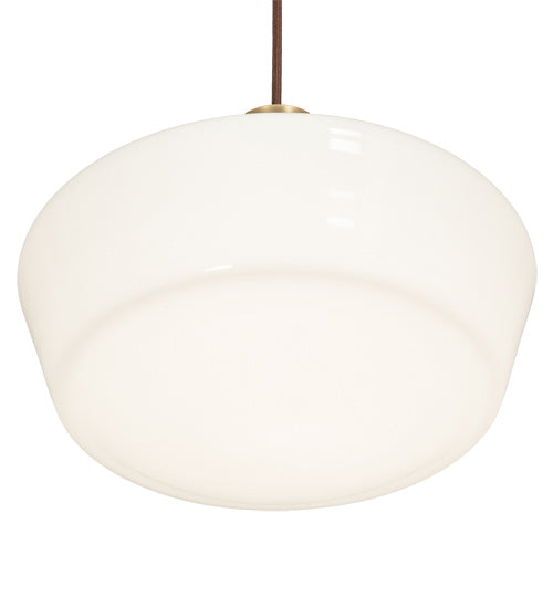 One Light Pendant from the Revival collection in Antique Brass finish