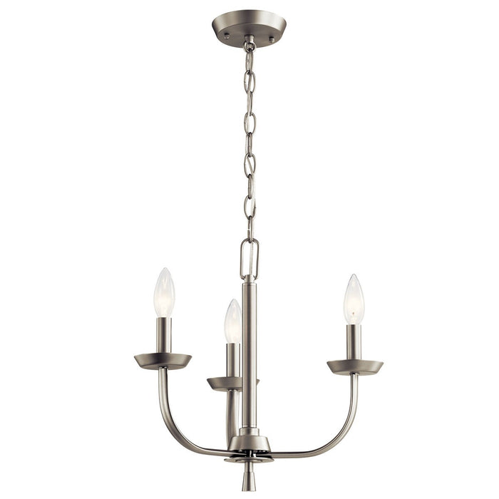 Kichler 14.75 Inch Three Light Mini Chandelier