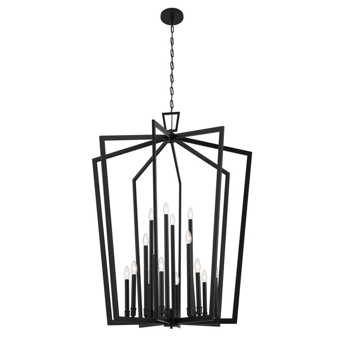 Kichler 16 Light Foyer Pendant with Hanging Height of 122.5 Inches