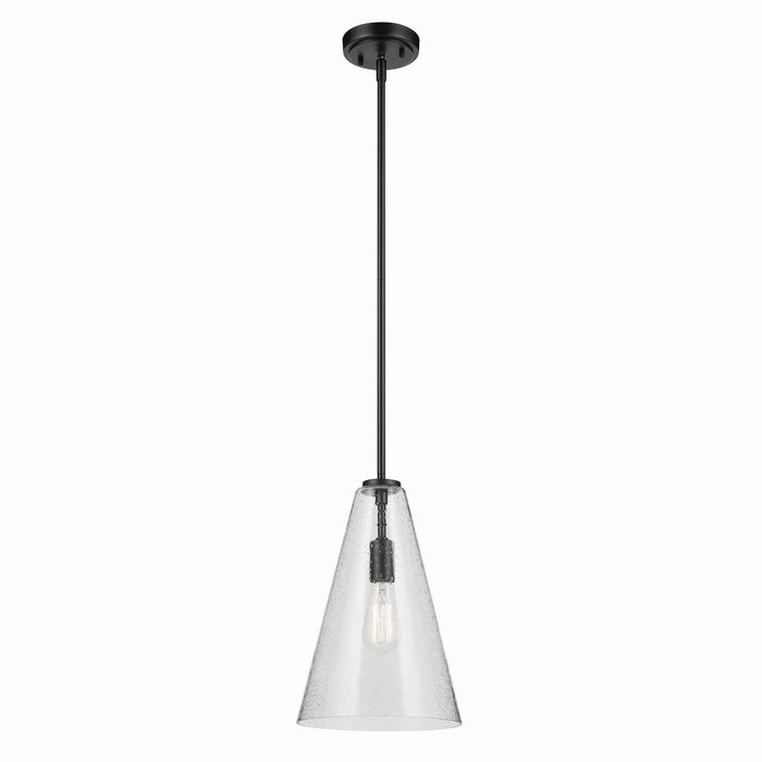 Kichler One Light Pendant In Conical Form
