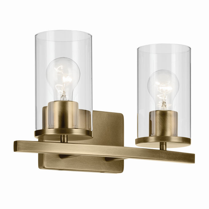 Kichler 15.25 Inch Two Light Wall Vanity Light