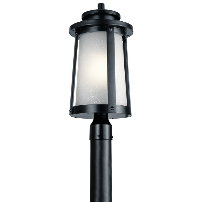 Kichler 20.5 Inch One Light Outdoor Post Mount In Black Finish