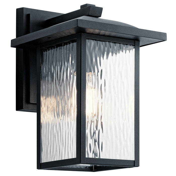 Kichler 13.25 Inch One Light Outdoor Wall Mount with Clear Water Glass