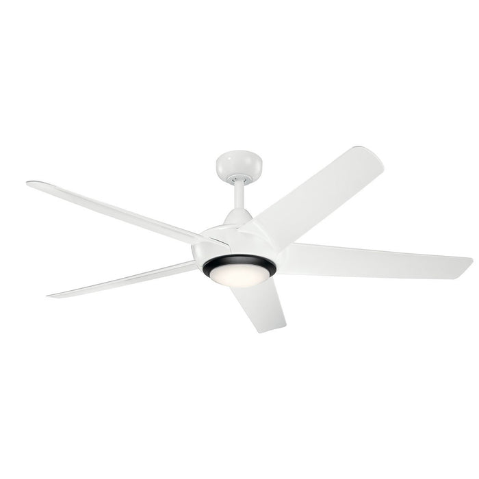 Kichler 52 Inch Ceiling Fan with 4 Switchable Trim Rings