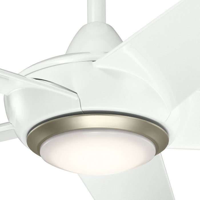 Kichler 52 Inch Ceiling Fan with 4 Switchable Trim Rings