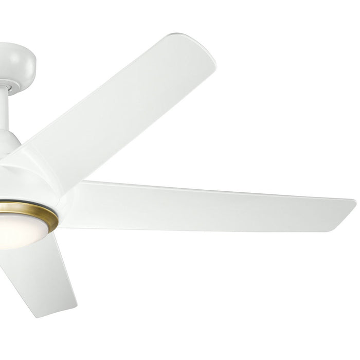 Kichler 52 Inch Ceiling Fan with 4 Switchable Trim Rings