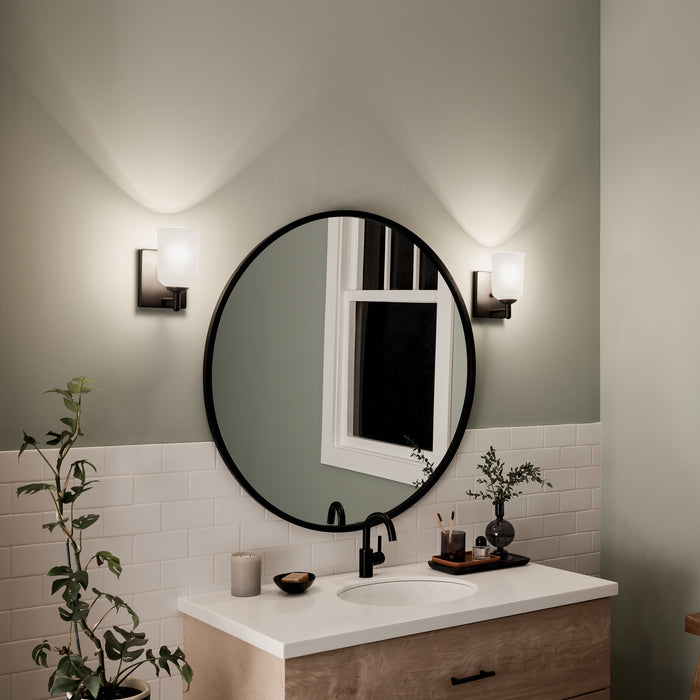 Kichler 5 Inch One Light Wall Sconce with Clear Removable Glass