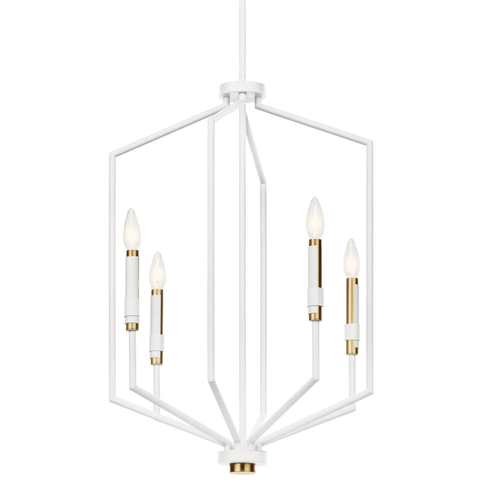 Kichler 27.75 Inch Four Light Foyer Pendant