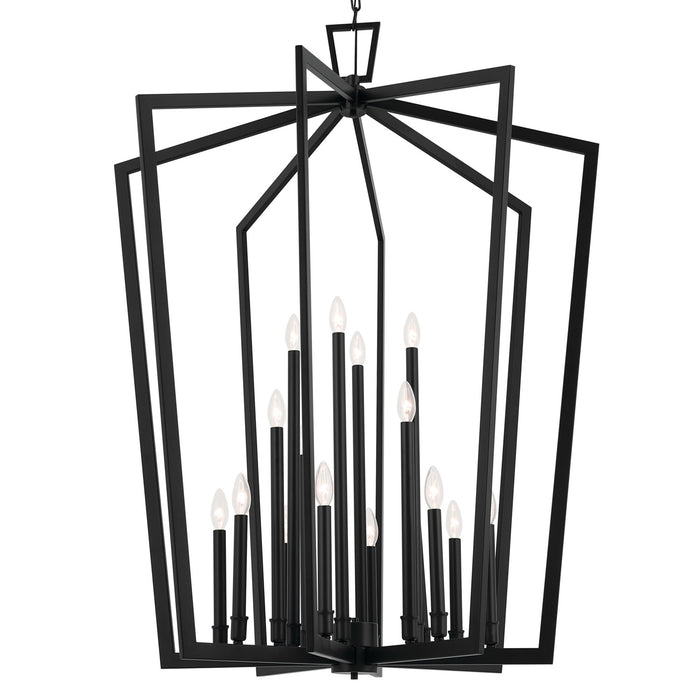 Kichler 16 Light Foyer Pendant with Hanging Height of 122.5 Inches