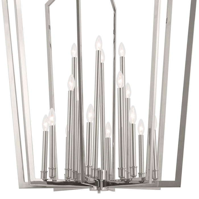 Kichler 16 Light Foyer Pendant with Hanging Height of 122.5 Inches