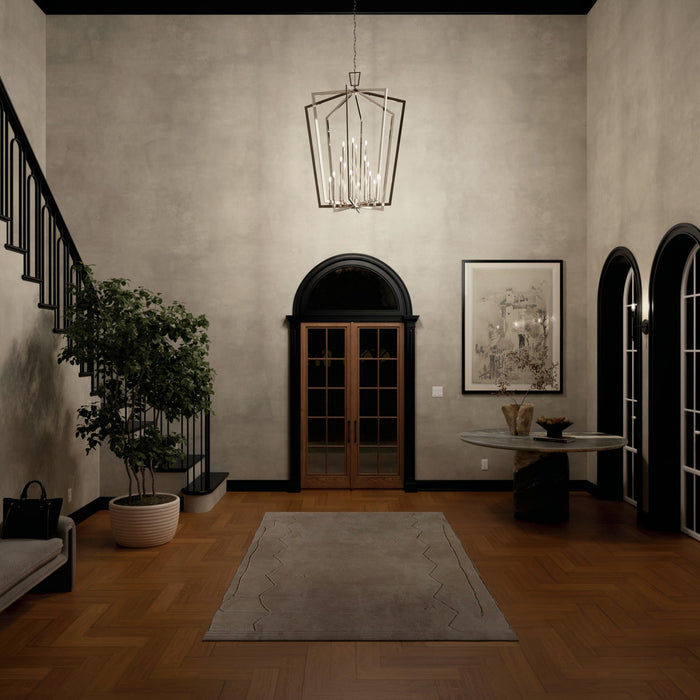 Kichler 16 Light Foyer Pendant with Hanging Height of 122.5 Inches