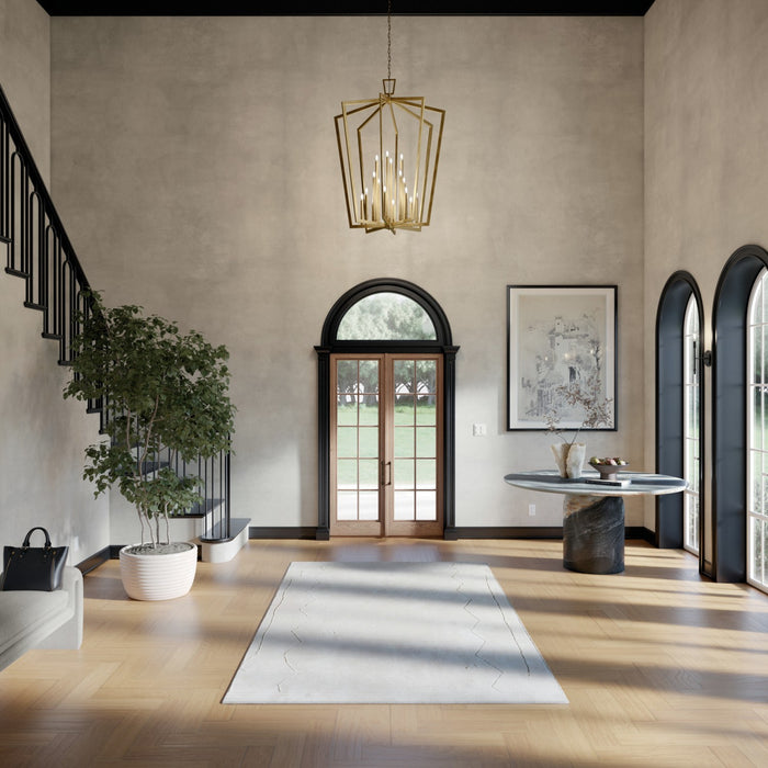 Kichler 16 Light Foyer Pendant with Hanging Height of 122.5 Inches
