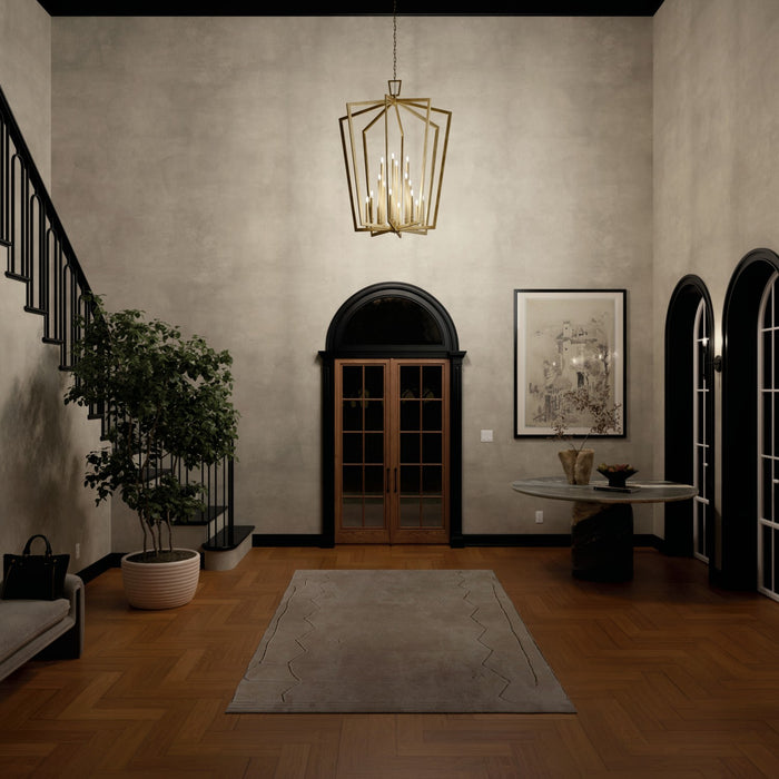 Kichler 16 Light Foyer Pendant with Hanging Height of 122.5 Inches