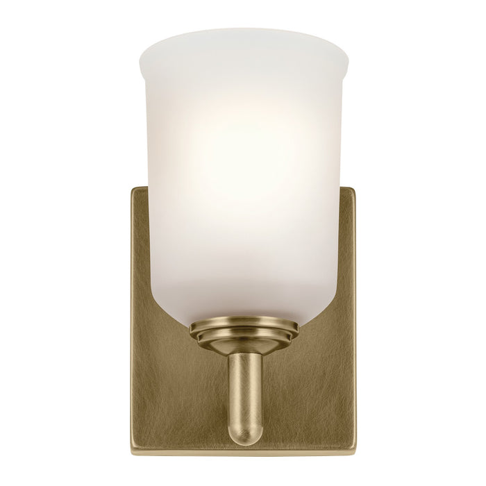 Kichler 5 Inch One Light Wall Sconce with Clear Removable Glass