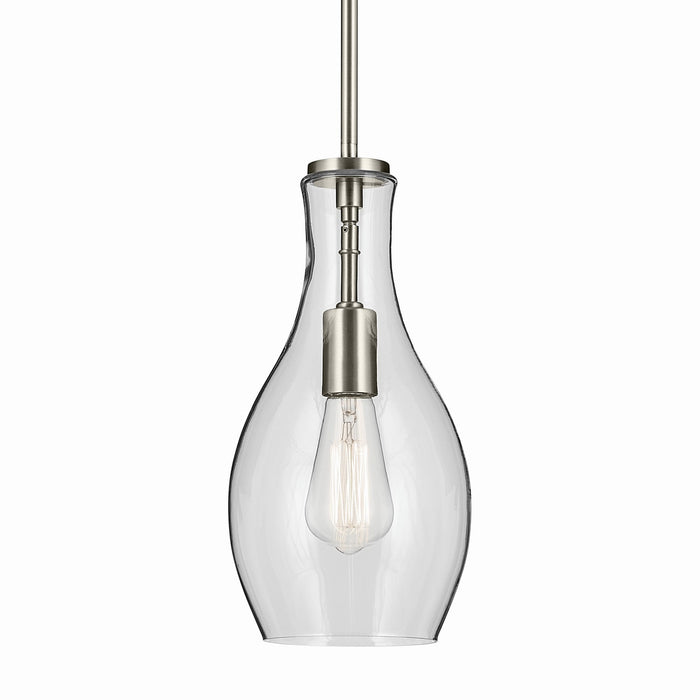 Kichler One Light Pendant with Adjustable Hanging Height